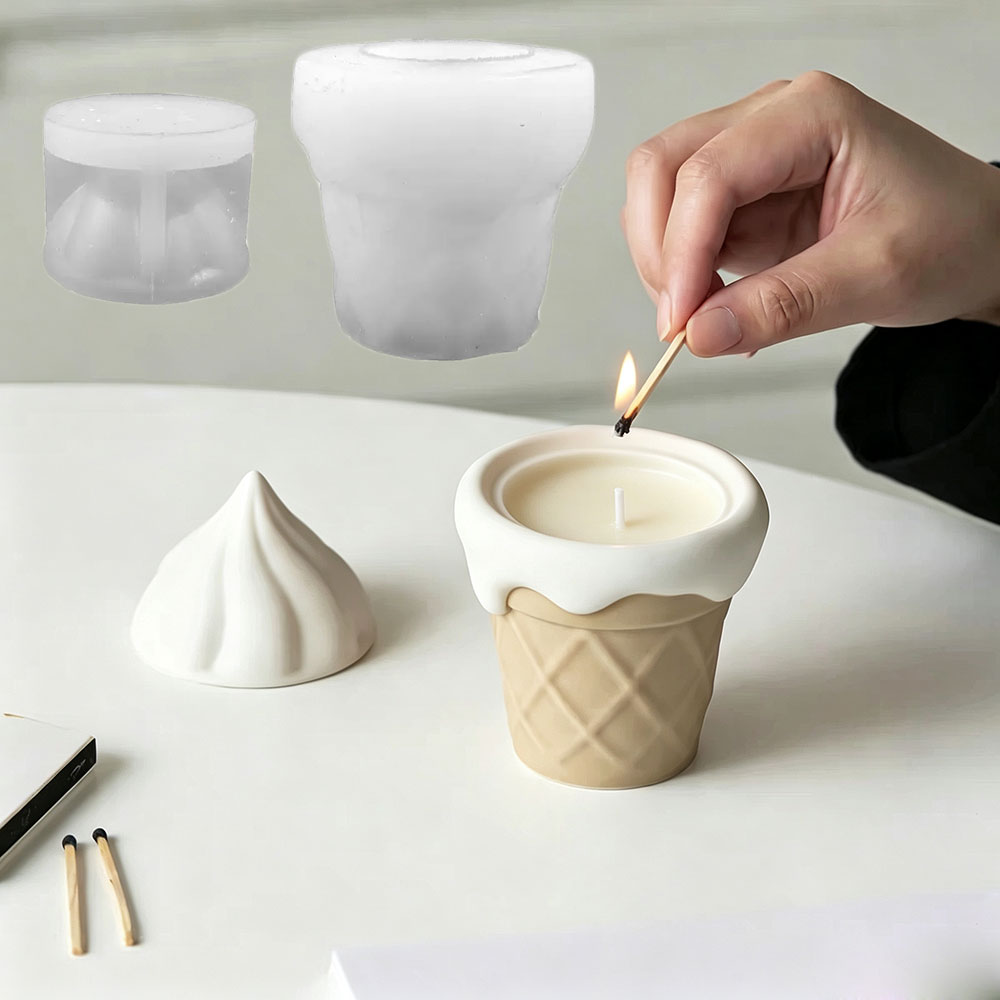 Idli Steamer Mold - Urocza forma silikonowa 3D do lodów