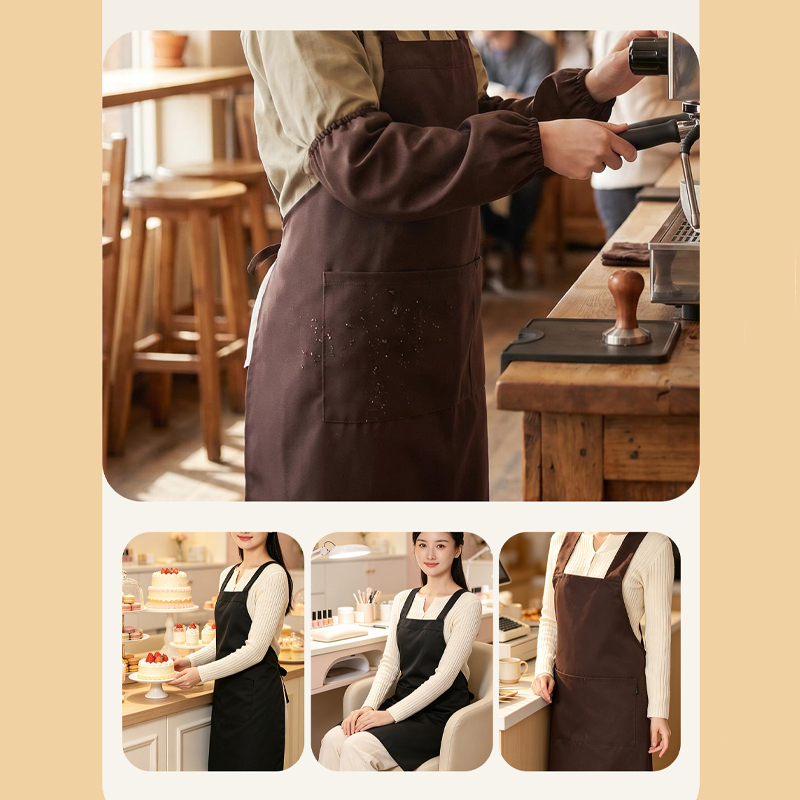 Fartuch kuchenny z kieszeniami – Home Cooking Chef recenzja i cena