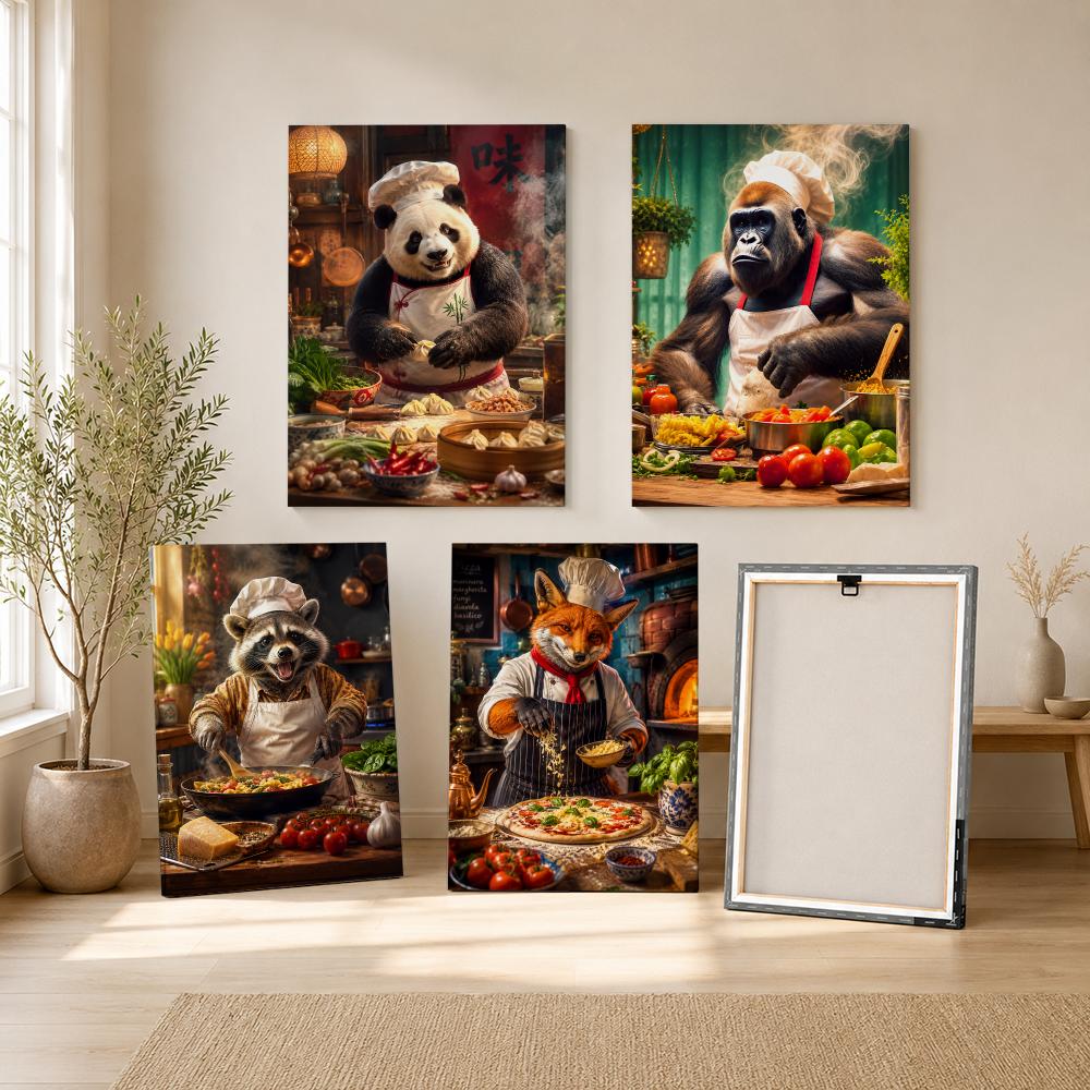 Obraz na płótnie z motywem got – Home Cooking Kitchen recenzja i cena